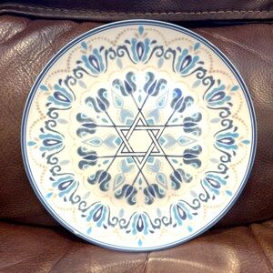 Mikasa Hanukkah Celebration 9” Bone China Salad Plate
